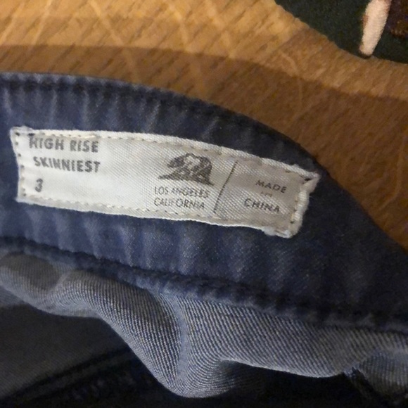 Bullhead skinny high rise jeans size 3 - Picture 4 of 4